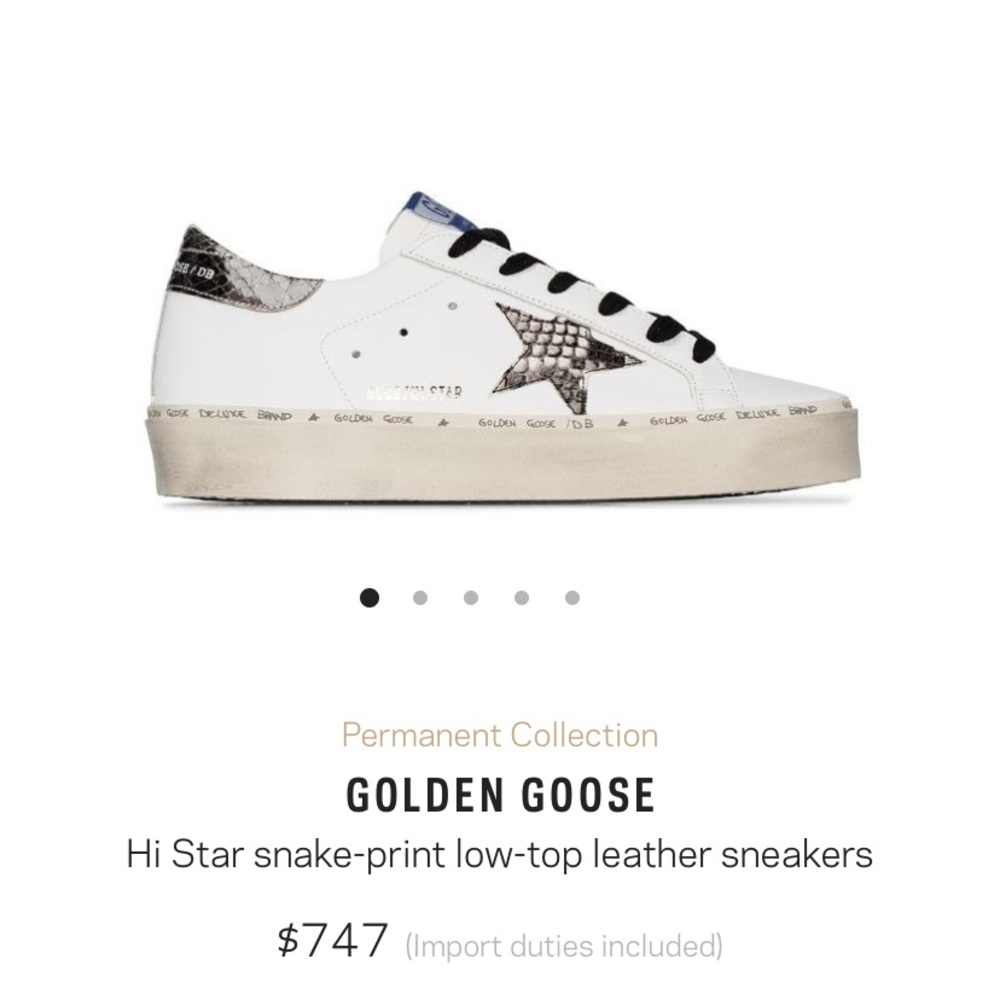 Golden Goose size 38 Hi Star basically brand new - Picture 10 of 10